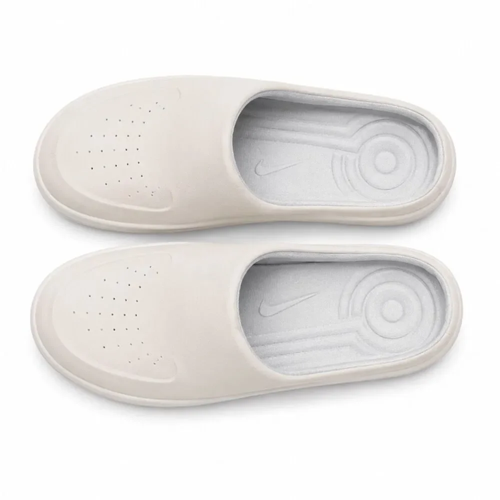 Nike Air Force 1 Lover XX Mule Platform Clog Slip On Shoes Womens 7.5 Ivory